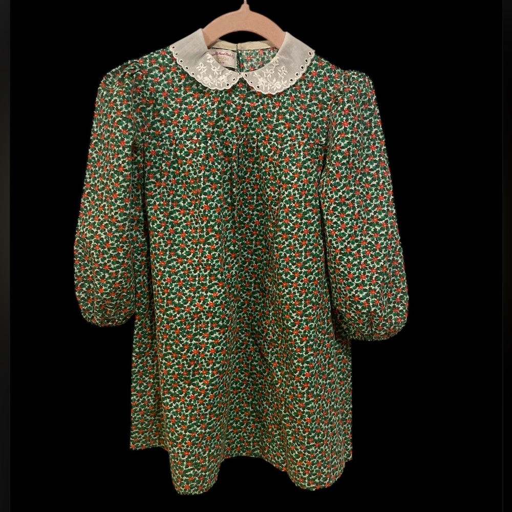 Cottagecore dress w Peter Pan Collar